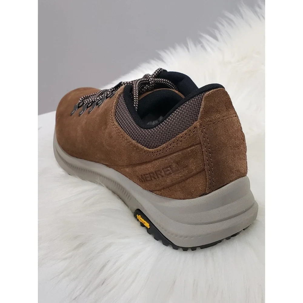 NEW NO BOX SIZE 10.5 Men Merrell Ontario Suede Sneakers HIking Shoe J16543 Brown